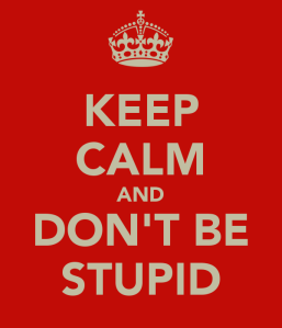 keep-calm-and-don-t-be-stupid